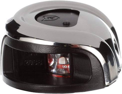 NV2012SSR-7 LightArmor 2-Mile Navigation Deck Mount Sidelight by Attwood, Red LED