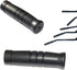 SquEqu 4 Pack LAT Pulldown Machine Straight Bar Grips Non-Slip Tricep Bar Rubber Grips for Fitness LAT and Lift Pulley