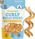 hotspot pets Spring Bully Sticks for Dogs - 6 Pack Premium All Natural Long Twisted Beef Pizzle Chew Treats