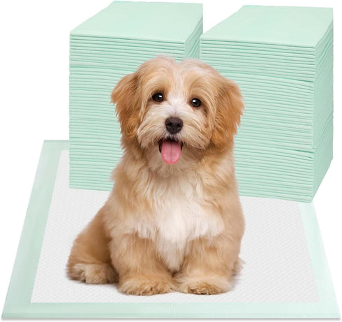 Red Rabbits Puppy Pee Pads 100PCS Disposable Pet Toilet Training Pads 18" x 13"