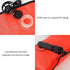 7in 4ft/5ft/6ft Luwint Surface Marker Buoy Width x Tall, Scuba Diving SMB Safety Sausage Signal Tube, Hi-Visibility