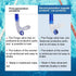 Swim Snorkel for Lap Swimming, Adult Snorkeling Gear for Training in Pool and Open Water, Center Mount Silicone