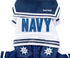 SELMAI Navy Seaman Captain Costume for Four Legged Dogs, Chihuahua Clothes XXL, Small Dog Cat Puppy Pet