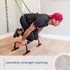 Rubberbanditz Parallette, Parallel Bars & Dip Station for Home Gym Workout Equipment