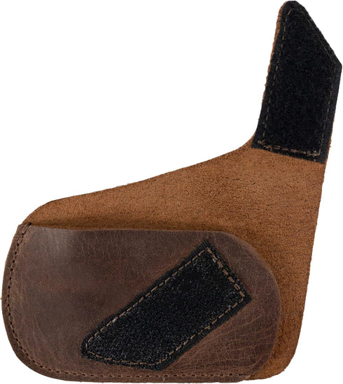 Hide & Drink Golf Club Headcover, Handmade Full Grain Leather Iron Head Protector for Outdoor Use - Bourbon Brown