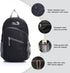 Outlander Packable Handy Lightweight Travel Hiking Backpack, Black