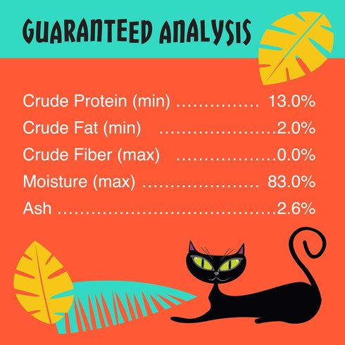 Tiki Cat Grill Sardine Cutlets, High-Protein Non-GMO Wet Cat Food for All Life Stages, 6 oz Cans (Pack of 8)