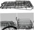 Luxshiny Foldable Bike Basket Rear Rack Storage Holder Capacity Steel Material Practical Gadget Holder for Bicycle