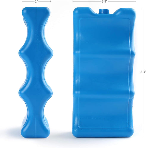Pack Pack, Pack Ice for Coolers, Breastmilk Bottle Storage, Lunch Box, Insulated Contoured Freezer Long Lasting