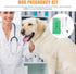 Dog Pregnancy Kit 1 Set Pet Dog Pregnancy Test Paper Fast and Accurate Detection Early Pregnancy Test Kit for Dog Cat Disposable Pet Clinic Equipment Animal Pregnancy Test Tools