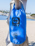 NIXY Ultralight Waterproof Dry Bag Dry Sack 5L/10L/20L, Roll Top Ripstop Nylon (Blue, 5L) for Paddleboarding, Kayaking,