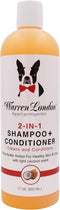 Warren London 2 in 1 Pet Shampoo and Conditioner for Dogs, Puppies, & Cats - Best for Dry Itchy Skin - Made in USA, 17oz