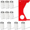 SATINIOR 10 Pack Crab Throw Line Length 30ft/9.14m with 4oz Lead Weight