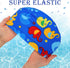 Geyoga Kids Swim Caps, 3 Pieces Unisex Bathing Swimming Hats for Boys and Girls, Long Short Hair