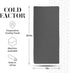 Premium PVA Cooling Neck Towel-Chill Pad, Lasts 5 Hours, for Neck and Face, UPF 50+ (Gray)
