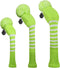 Scott Edward Golf Headcovers for Woods, Set of 3 Fits Driver Fairway Wood and Hybrid, Perfect Change for Golf Bag