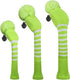 Scott Edward Golf Headcovers for Woods, Set of 3 Fits Driver Fairway Wood and Hybrid, Perfect Change for Golf Bag