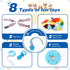 8 Puppy Play Gym with Hanging Toys, Indoor Jungle Gym Toys for Small Dogs with PVC Frame, Interactive Puppy Toy