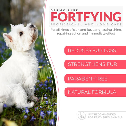 Fortifying Hypoallergenic Conditioner for Pets, Hair Loss Treatment, Vegan, 10.6oz, PUREZA PET