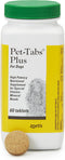 Pet-Tabs Plus Multivitamin and Mineral Supplement for Dogs with Special Nutritional Needs,