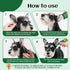 30g 5.5" Trimmer Dog Ear Hair Removal Tool Ear Powder, Hemostat & Electric Dog Ear Helps Reduce Wax & Odor Grooming Kit