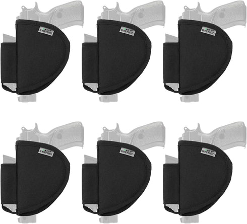 Universal Pistol Holster with Magazine Pouch, Safe Organizer for Gun Cabinet Accessories Storage