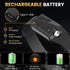 Rechargeable Headlamp 3PCS, LED Flashlight with Motion Sensor 230° Wide Beam, 5 Light Modes, Waterproof, Ultralight