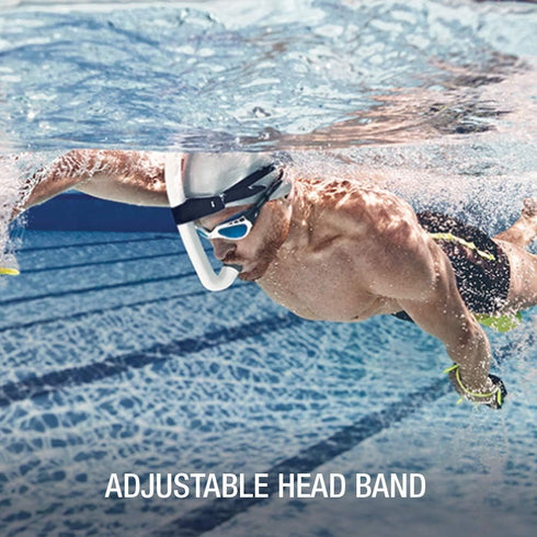Speedo Unisex-Adult Swim Training Snorkel Bullet Head