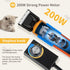 200W Trimmer 110-240V CGOLDENWALL Dog Hair Clipper for Grooming Pet Clipper Kit with Spare Blade, Low Noise&Vibration