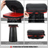 1 Pack Suzile Square Telescopic Stool Cushion (Exclude Chair) with Memory Foam Retractable Thickened Folding Stool
