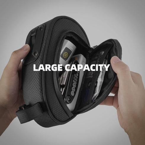 ROCKBROS Bike Saddle Bag Under Seat Pack Pouch for Cycling with Adjustable Mounting
