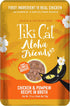 Tiki Cat Aloha Friends, Chicken & Pumpkin Grain-Free Wet Cat Food for All Life Stages, 2.5 oz. Pouch (12 Pack)