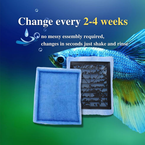 26 Pack Replacement Aquarium Filter Cartridge, Fit for Aqua-Tech 20-40/30-60 Gallon Power Filters