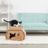 Carlson Cat Camper with Scratching Pad, Includes One Cat Door, Three Paw Windows, and One Scratching Pad