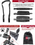 Two Point Sling Rifle Strap with Shoulder Pad, Adjustable Gun Sling with Gift Box