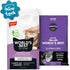 WORLD'S BEST CAT LITTER Multiple Cat Lavender Scented, 32-Pounds, Quick Clumping, Flushable, 99% Dust Free