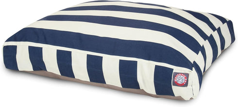 Majestic Pet Rectangle Medium Dog Bed, Washable Non-Slip Comfy Pet Bed with Removable Cover - Dog Bed for Medium Breed
