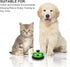 DOITOOL Pet Training Press Bell for Dogs and Puppies Colorful Bright Green Dog Dinner Training Bell for Potty