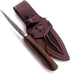 Handmade Damascus 10" Steel Bowie Knife for EDC, Hunting, Survival, Camping, Skinning, Bushcraft, Fishing.