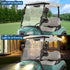 Golf Cart Side Mirrors with Turn Signal Light - Rear View Mirrors for Club Car EZGO Yamaha