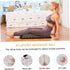 2pcs Set Acupressure Massage Pillow and Yoga Mat Portable Relaxation Accessories with Carry Bag for Stress Relief