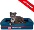 Replacement Outer Cover for The Dog's Bed, Orthopedic Memory Foam Dog Bed, Washable Oxford Fabric, Medium, Blue