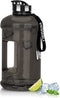 VENNERLI Half Gallon Water Bottle 2.2L - Large Sports Water Bottle with Handle, 74oz BPA-free Reusable Plastic