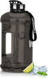 VENNERLI Half Gallon Water Bottle 2.2L - Large Sports Water Bottle with Handle, 74oz BPA-free Reusable Plastic