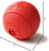Interactive Treat Dispensing Toy Ball Puzzle for Dogs - Intelligence Training to Reduce Separation Anxiety, Red