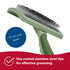 Coastal Pet Safari Curved Firm Slicker Dog Brush - 6.5" x 3.06" - Grooming Tools for Shedding Dogs