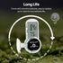 REPTI ZOO Upgraded Digital Reptile Thermometer Hygrometer, Pet Temperature and Humidity Gauge