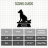 6in1 Multifunctional Dog Leash - Hands Free, Adjustable Length (3'7"-6'7"), Forest Print for Medium and Large Dogs,