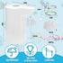 Water Table Pump Continuous Flow,Cordless Kids Battery Powered Water Outdoor Pump,No-Hole Installation Electric