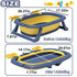 Pet Bathtub with Toys,Portable Puppy Bathtub for Easy Baths and Easy Storage, Dog Bath Tubs for Small Medium Pets
